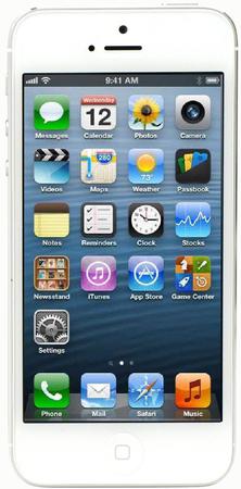 Смартфон Apple iPhone 5 64Gb White & Silver - Кулебаки